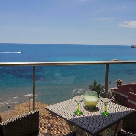 Beautiful Frontline Apartment Melioria With Panoramic Seaview Calpe Bagian luar foto