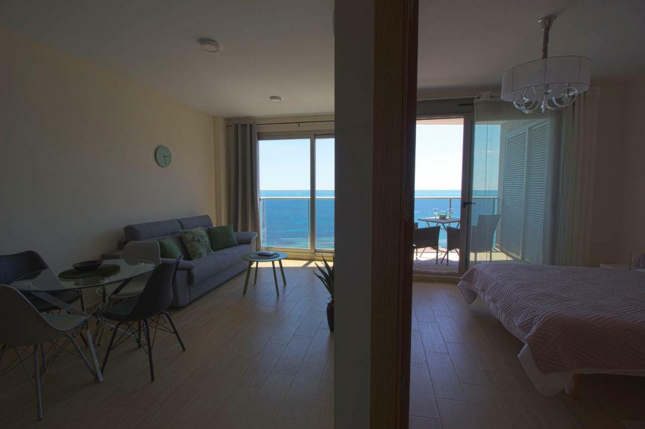 Beautiful Frontline Apartment Melioria With Panoramic Seaview Calpe Bagian luar foto