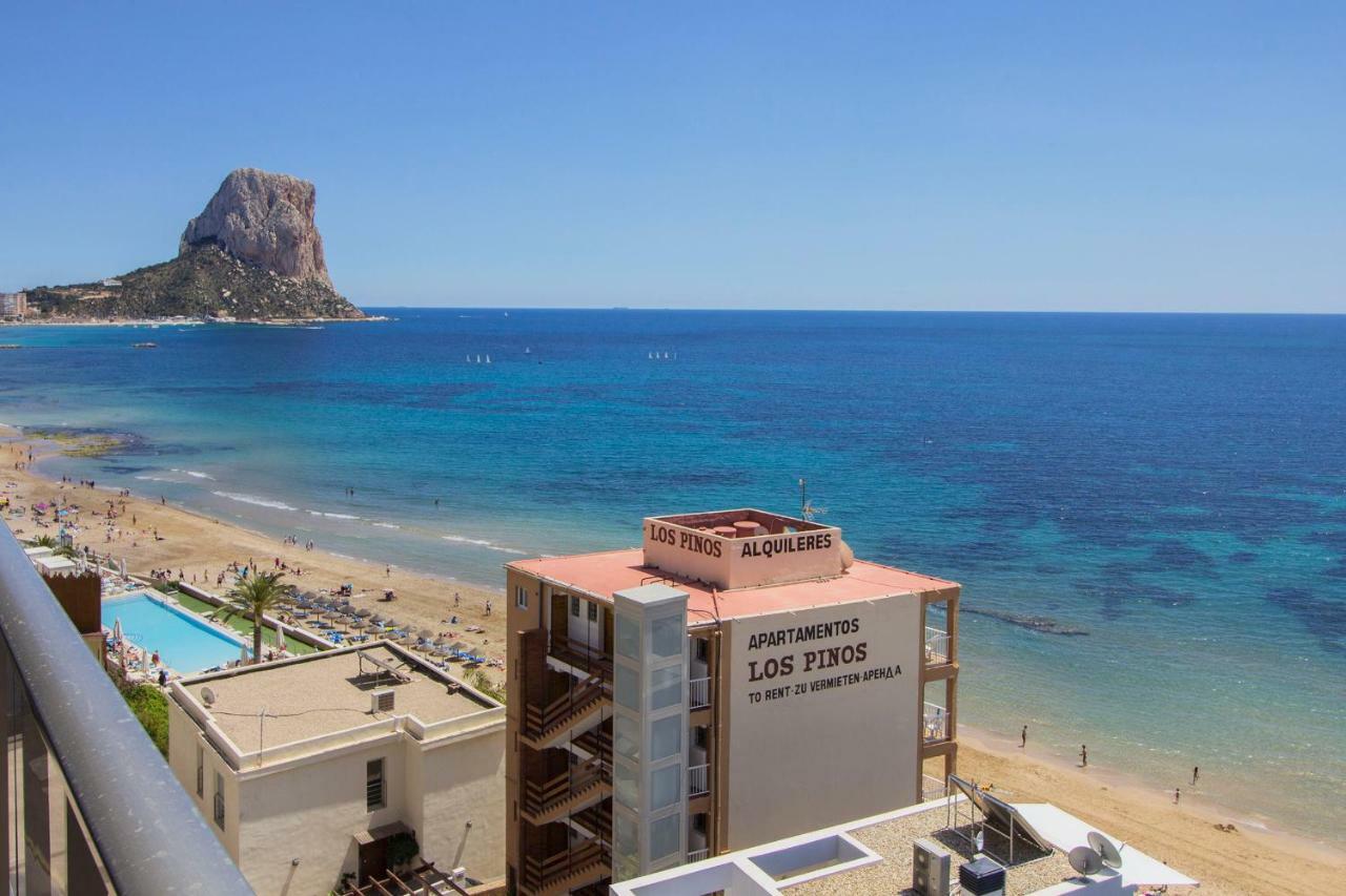Beautiful Frontline Apartment Melioria With Panoramic Seaview Calpe Bagian luar foto